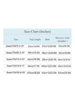 Generic Girl's Denim Jacket Children's Fashionable Star Studded Button Front Collar Shoulder Length Sleeve Outerwear(2-9 Y)  - Image 3