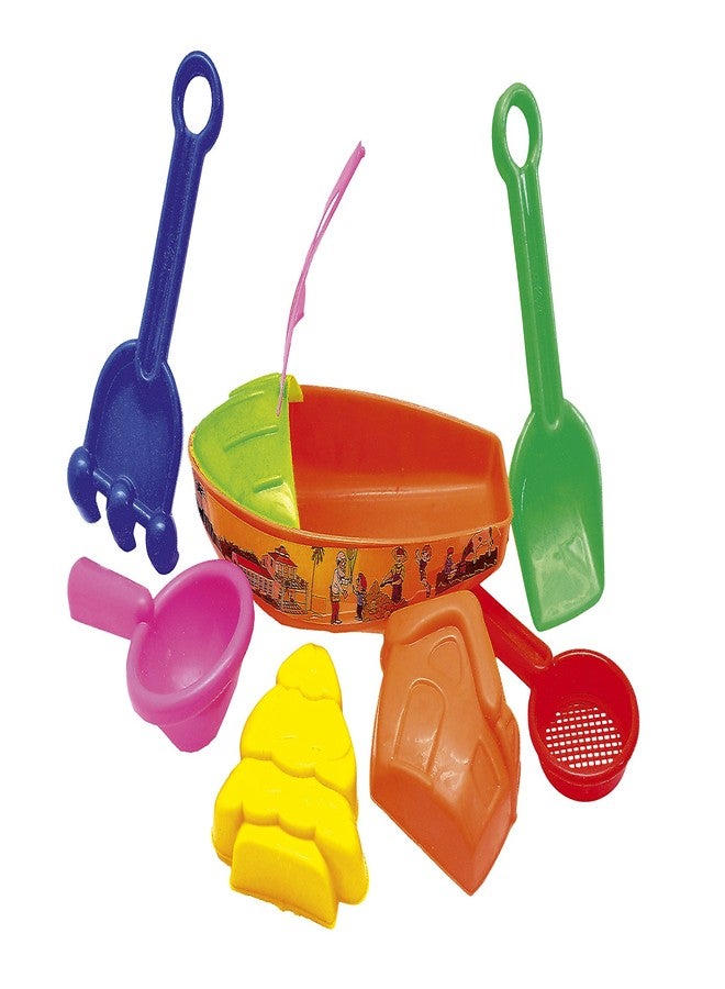 Negi Boat Beach Set Made by Plastic,Multicolor - Image 1