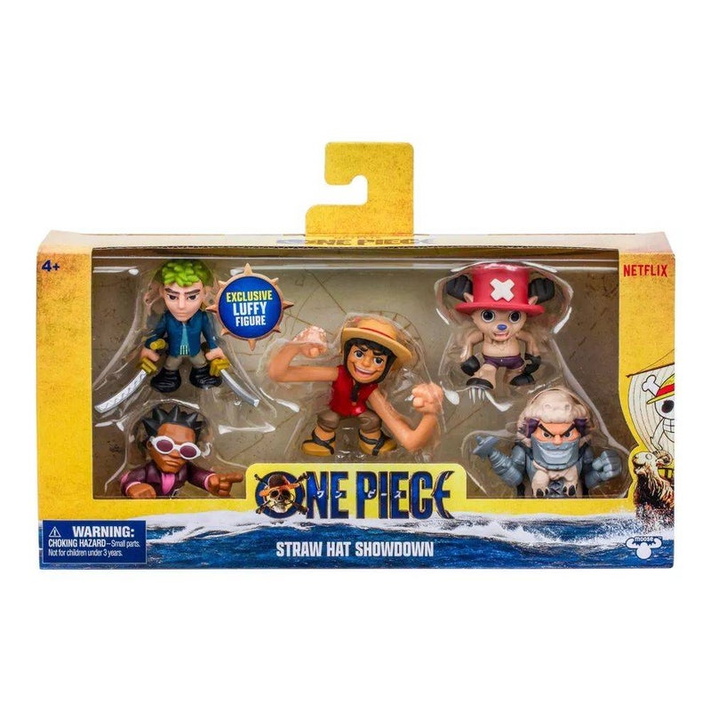 One Piece Straw Hat Showdown Mini Figures Set (Pack of 5) - Image 1