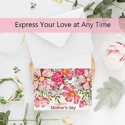 ANSSDO 50 Pack Heavyweight Cotton Watercolor Cards with Envelopes, 4 x 6 Inch, Perfect for Painting or Card Making, Ideal for Christmas and Birthday Gifts - Image 4