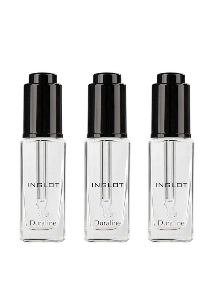 Inglot Maura All The Drama Duraline Mixing Liquid 9ml - 3 Pieces - Image 1