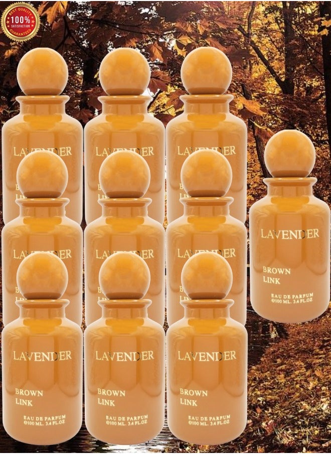 لافندر 10 قطع عطر لافندر براون لينك 100 مل  - Image 1