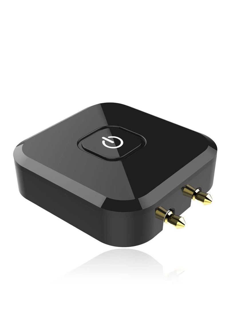Bluetooth 5.0 Transmitter, Wireless Audio Adapter with APTX Low Latency, Stereo Sound Bluetooth Flight Transmitter, Bluetooth Dongle for TV to Headphone with 3.5mm or RCA Jack - Image 1