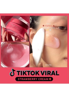 HINCE HINCE KINGSBERRY CREAM - Jelly Cream, Dullness Improvement, Niacinamide, Face Moisturizer for Dry Skin, Gives Hydration and Glass Skin Overnight, Korean Skincare (1.69 fl.oz)  - Image 2
