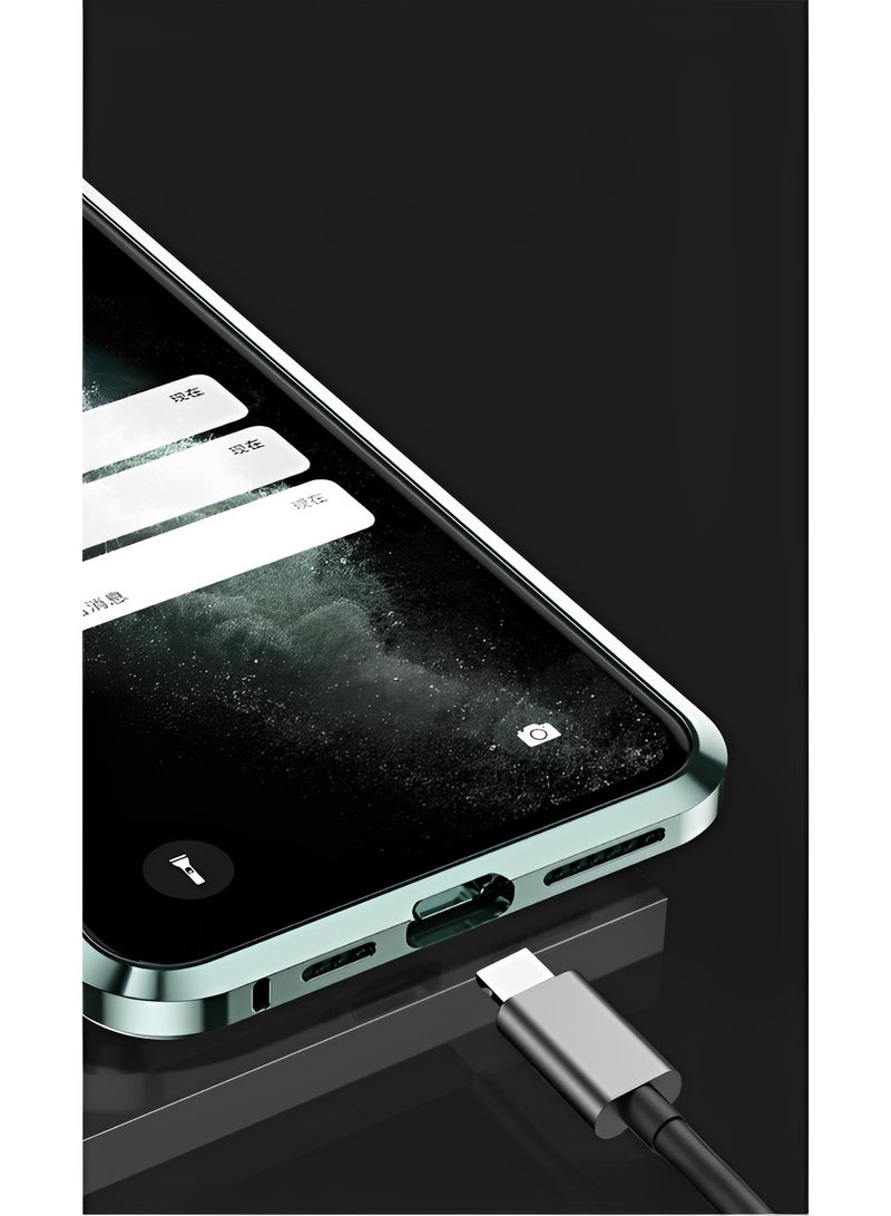 REOCLE Magnetic Case for iPhone 14 Pro Compatible with MagSafe Anti-Fingerprint TPU Thin Phone Cases Electroplated Edge Soft Bumper Grade Drop Protection Cover for iPhone 14 Pro - Image 3