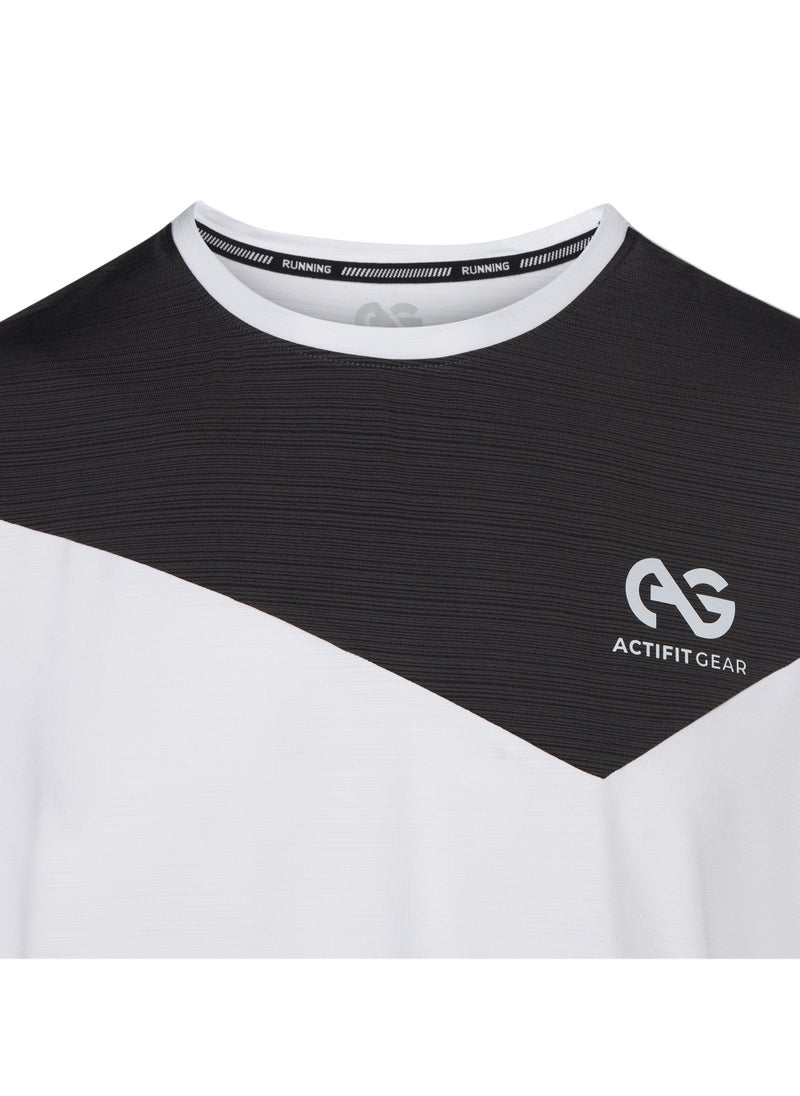 Actifit Gear Men's Quick Drying Gym Essential Running Breathable Fitness Workout T-Shirt  - Image 3
