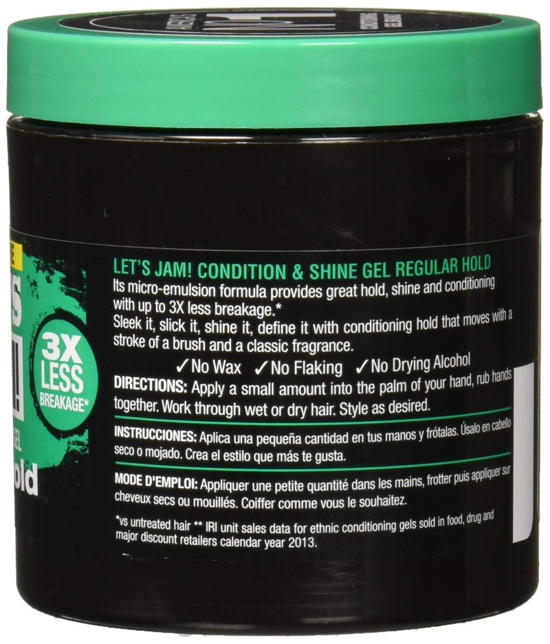 SOFT SHEEN Softsheen Carson Let's Jam Shining And Conditioning Gel, 5.5 Ounce - Image 3