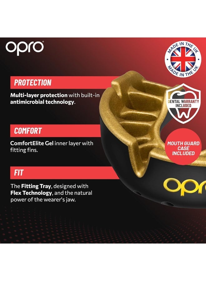 OPRO NEW Gold Level Mouthguard, Adults and Junior Sports Mouth Guard - Image 3