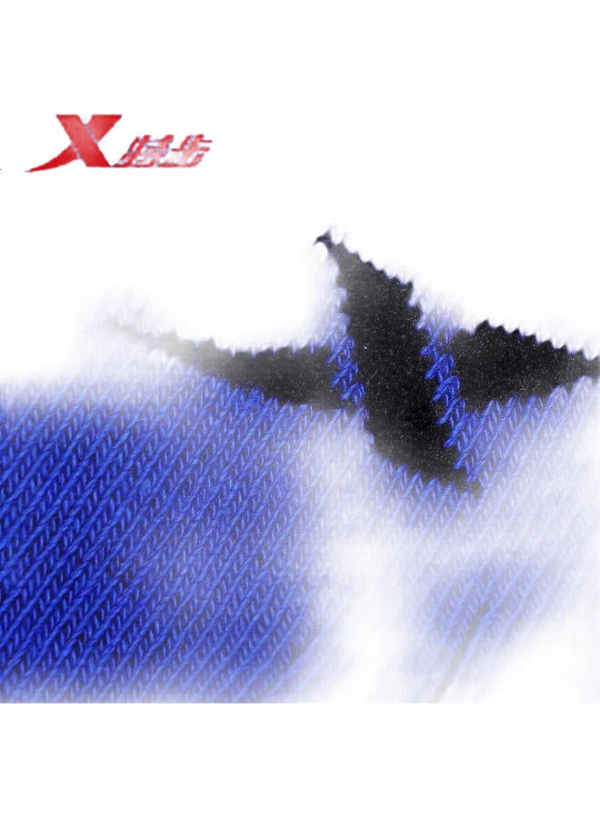 XTEP جوارب إكستيب للرجال، جوارب رياضية جافة وصديقة للبشرة، عبوة مكونة من خمسة أزواج، ألوان مختلطة، جوارب بلون موحد، تمتص الرطوبة وتمنع العرق - Image 3