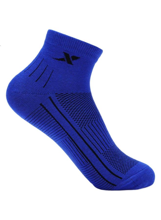 XTEP جوارب إكستيب للرجال، جوارب رياضية جافة وصديقة للبشرة، عبوة مكونة من خمسة أزواج، ألوان مختلطة، جوارب بلون موحد، تمتص الرطوبة وتمنع العرق - Image 2