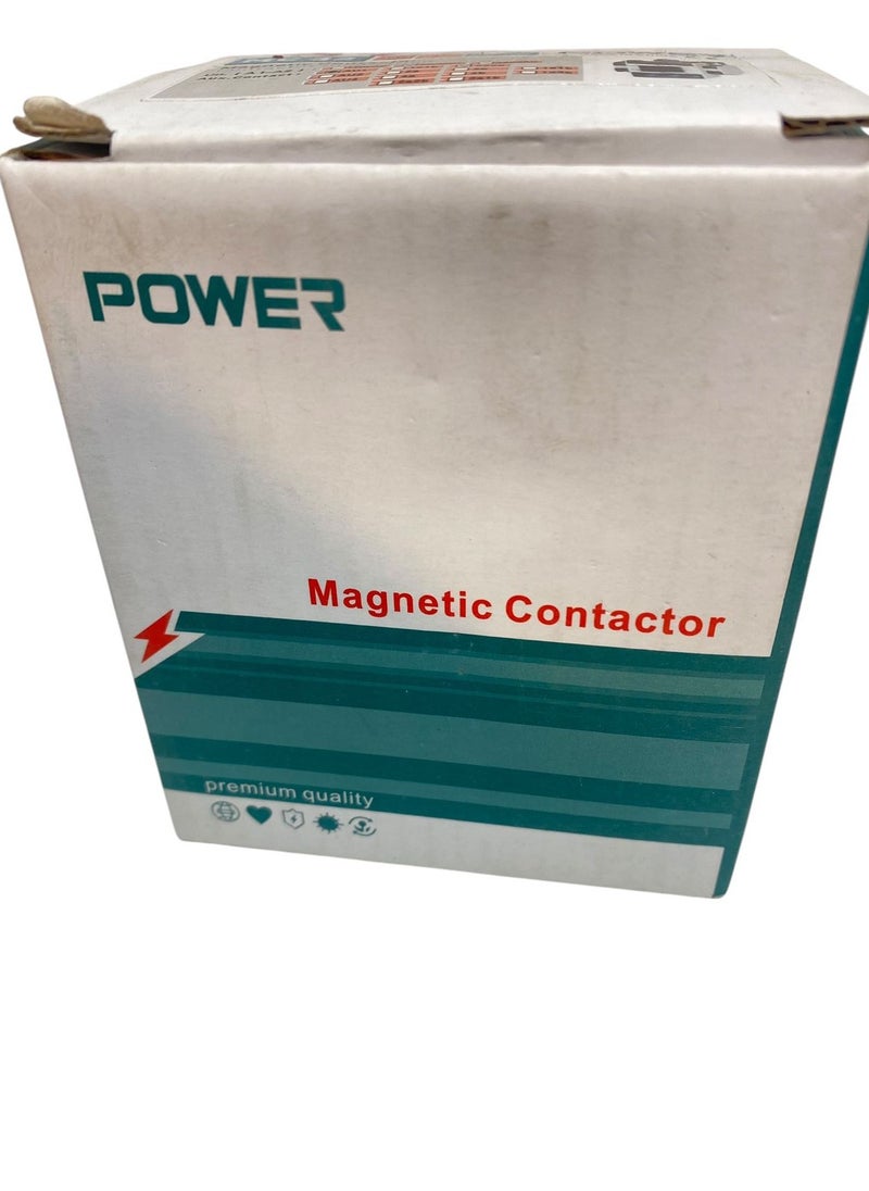 POWER - 220 volt 32 amp contactor, Power brand, with auxiliary points - Image 1