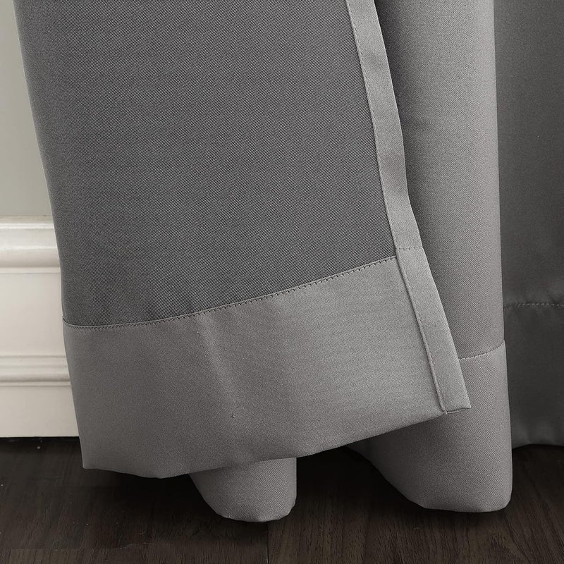 صن زيرو سان زيرو بارو لوحة ستارة موفرة للطاقة ذات عروات، 54 × 84 بوصة، رمادي - Image 3
