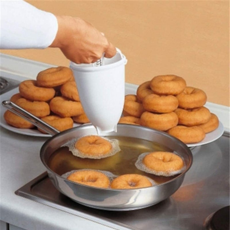 Lucc1n LUCC1N Mini Donut Maker Dispenser Plastic VADAMEDUWADA Maker - Image 2