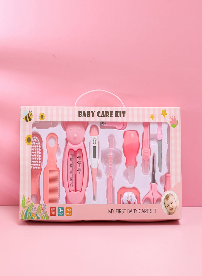 Baby Care 13 Piece Set Pink - Image 2
