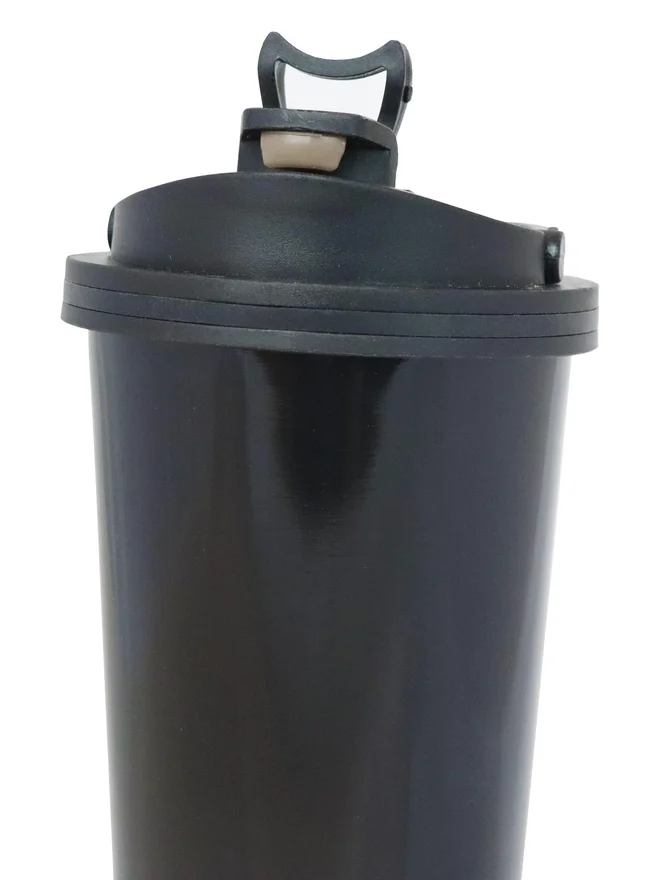 Any Morning Any Morning Stainless Steel Coffee Tumbler, Black