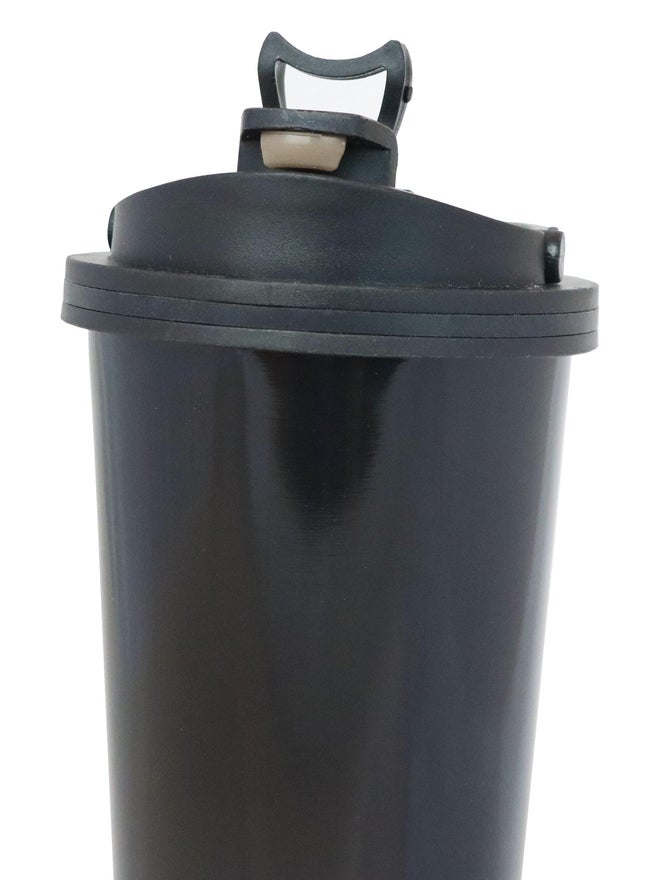 Any Morning Stainless Steel Coffee Tumbler, Black - Image 2