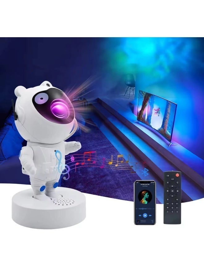 Astronaut Galaxy Projector Night Light with Bluetooth Speaker & Remote – 360° LED Star Nebula Lamp with Timer for Kids & Adults Bedroom, Party & Gaming Room Decor - Image 3