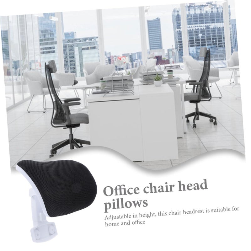 Adjustable Height Headrest Pillow For Office Chair Neck Protection Assorted Color - Image 3