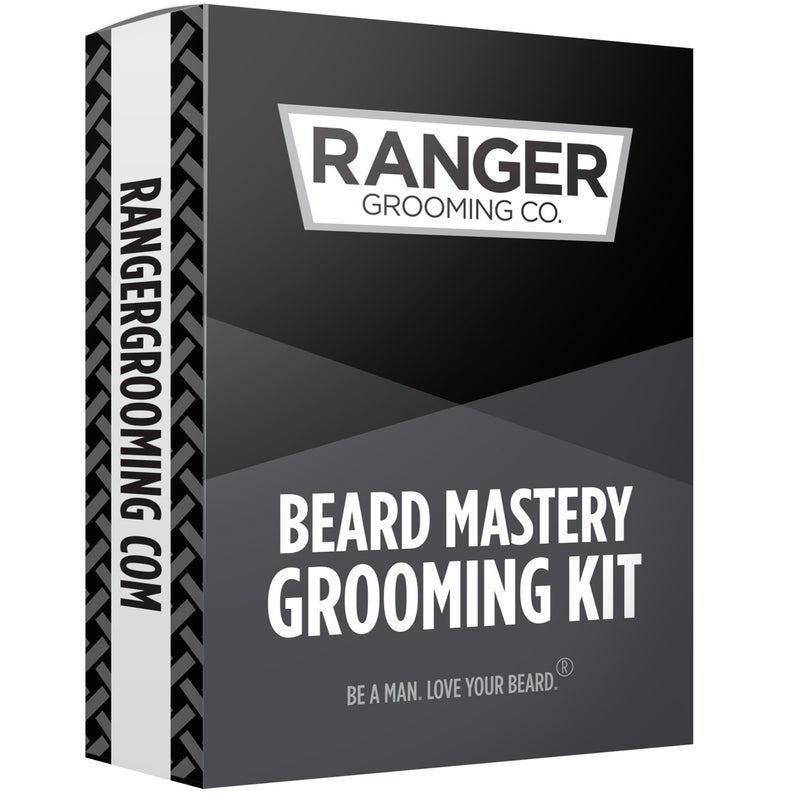 Leven Rose Beard Kit by Ranger Grooming Company by Leven Rose, 100% Organic Natural Fragrance Free Unscented Beard Oil, Boar Bristle Beard Brush, Natural Wood Comb Beard Care Starter Set for Men - Image 4