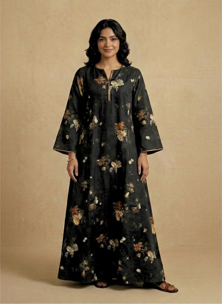نور Twilight Black Jalabiya