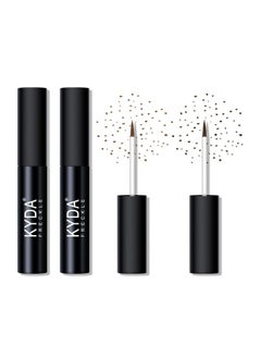 KYDA 2 Colors Liquid Freckle Pen Natural Waterproof Longlasting Face Makeup Soft Dot Sopt Pen Magic Freckle Color By Ownest Beauty Light Brown&Dark Brown  - Image 1