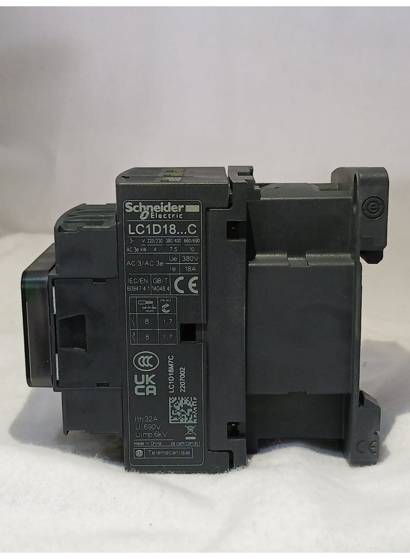 شنايدر كونتاكتور شنايدر LC1D18M7C - Image 2