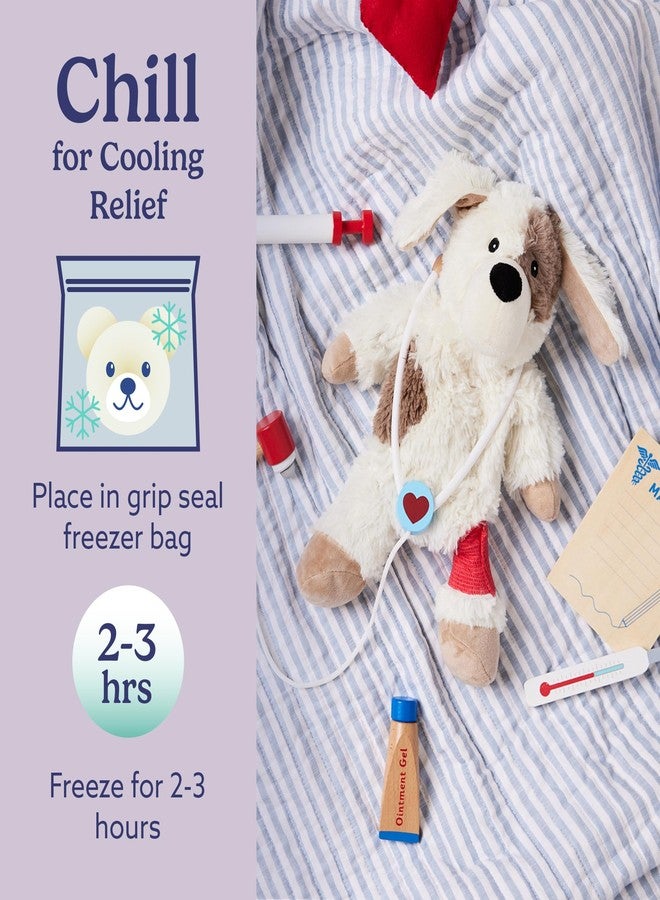 warmies Microwavable & Weighted Stuffed Animals, Puppy - Heated Stuffed Animal Plushie for Warmth & Comfort - Cute Soft Plush Toys for Adults & Children (Boys, Girls, Babies & Toddlers) - Image 5