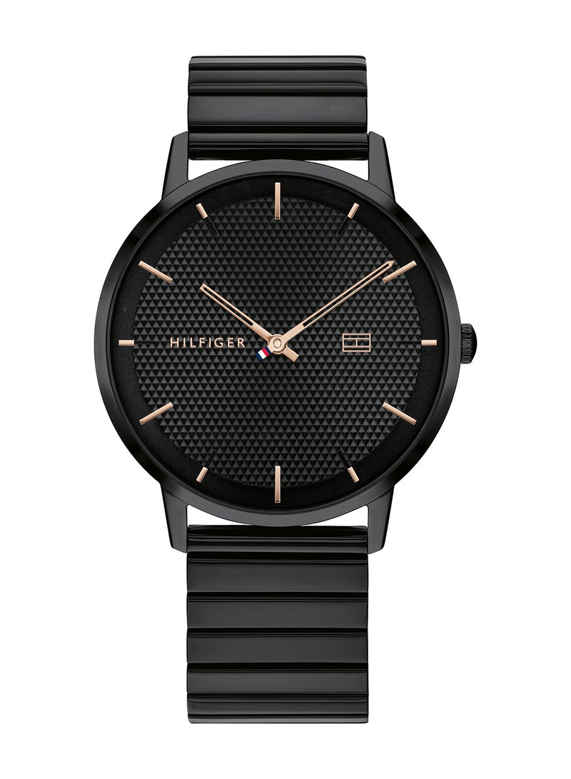 Men's Analog Round Shape Stainless Steel Wrist Watch 1791655 - 40.5 Mm