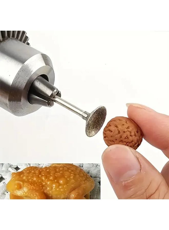 7pcs Diamond Burr Grinding Head Set For Rotary Tool Polishing 2 35mm Handle - Image 4