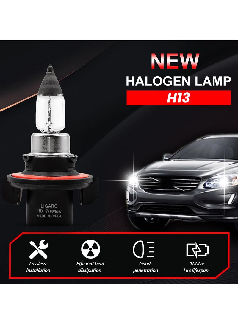 LIGARO LIGARO H13 12V 60/55W HALOGEN HEADLIGHT GLOBE  - Image 4