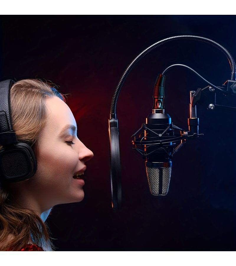 6 Pcs 19.68 Inch 3 Pin Balanced Xlr Cables Male To Female Self Locking Connector For Microphone Mixers Recording Studio Podcast Equipment Karaoke Game Microphone Vlog - Image 2