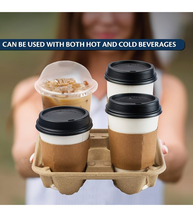 20 Pack Coffee Pod Holder Compatible for Cups Stackable 4 Cup Container Portable Sturdy Tray - Image 3