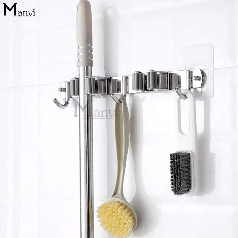 MANVI Self Adhesive Wall Mount Screw Hooks NoTrace Sticker Screw Hanging Nails for Bathroom Kitchen Shower Room 20pcs - Image 5