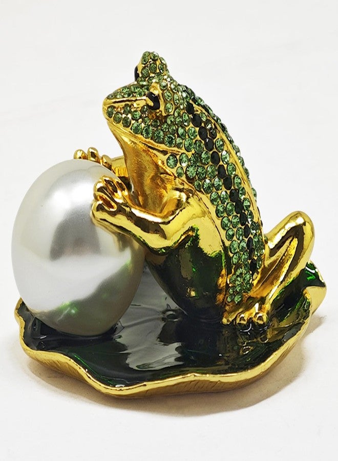 Fengshuibringluck Feng Shui Three Legged Forg with Giant Pearl Statue Fortune Forg Gathering Wealth Good Luck Talisman Home Decor Amulet - Image 5