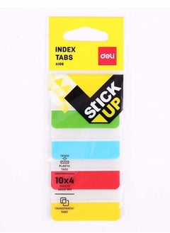 Deli 2-Pack Index Tab 38x51mm Size Multicolour  - Image 2
