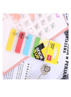 Deli 2-Pack Index Tab 38x51mm Size Multicolour  - Image 5