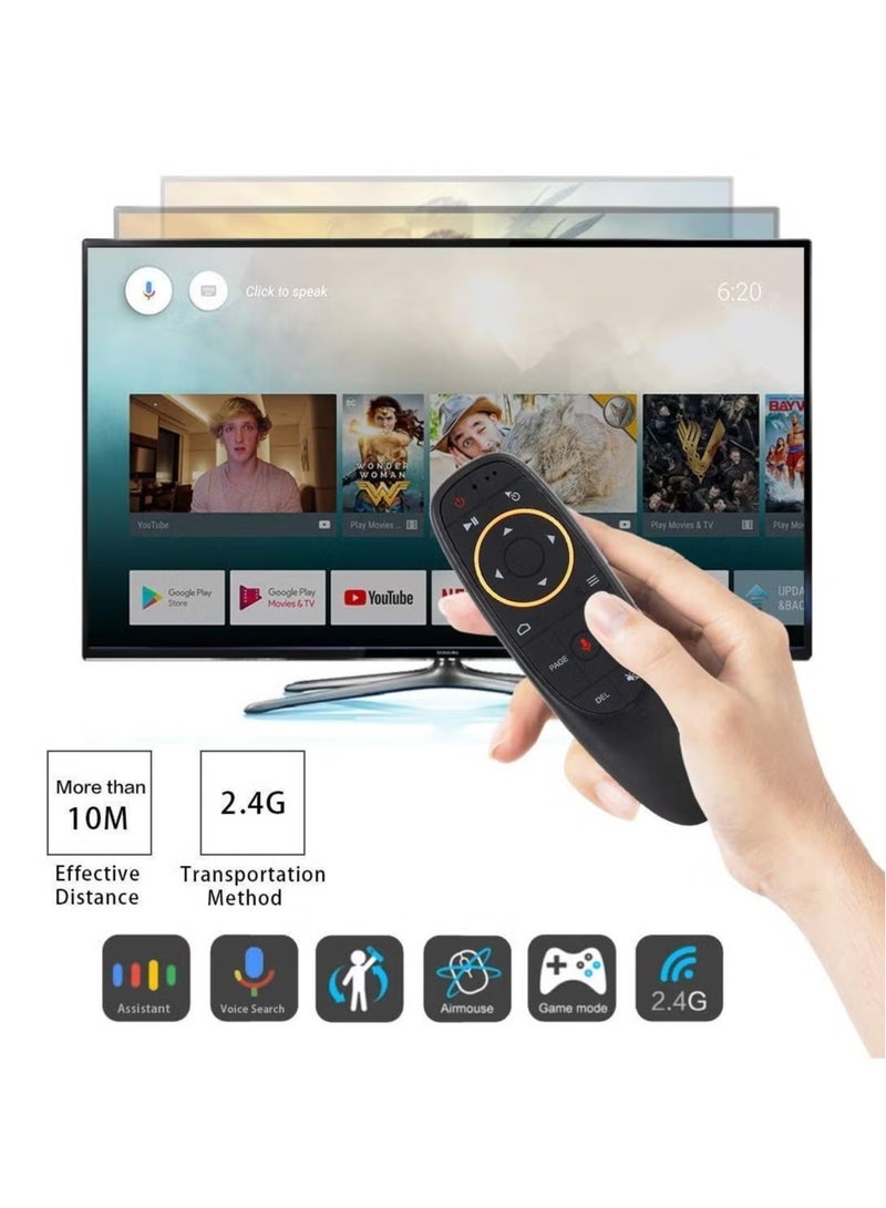 Raxoom G10 Remote Control Bluetooth 5.0 Air Mouse IR Learning Gyroscope Wireless Infrared Remote Control for Android TV Box - Image 3