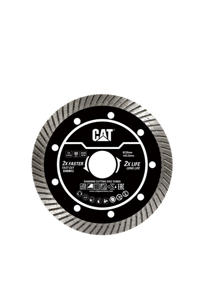 كاتربلر CAT DA09013 شفرة قطع الماس – مجزأة 230 مم (9 بوصات)  - Image 2