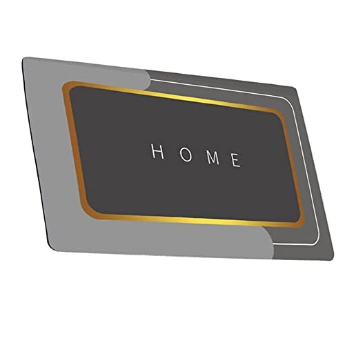 SKVM 2pcs Memory Foam Water Absorbent Rectangular Shape Mat for Bathroom Kitchen Floor Door Entrance Anti Slip Foot Skid Shower mat (Pack of 2) - Image 4
