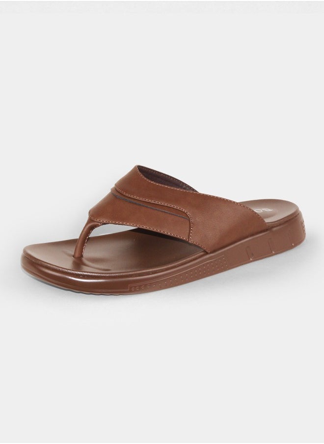 BOTELI Men Sandals Pu Flip Flop Soft Outsole Latest Design Slides Flat Footwear Size 40-45  - Image 5