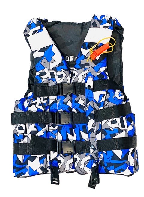 J04 Life Jacket Premium Buoyancy Vest For Adults And Kids Adjustable Fit, Available In 3 Different Mesmerizing Colors And 5 Different Sizes