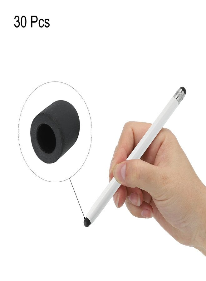 MECCANIXITY 30pcs 5mm Stylus Pen Fine Tips Conductive Rubber Capacitive Touch Screen Pens Tip Soft Universal Replacement - Image 3