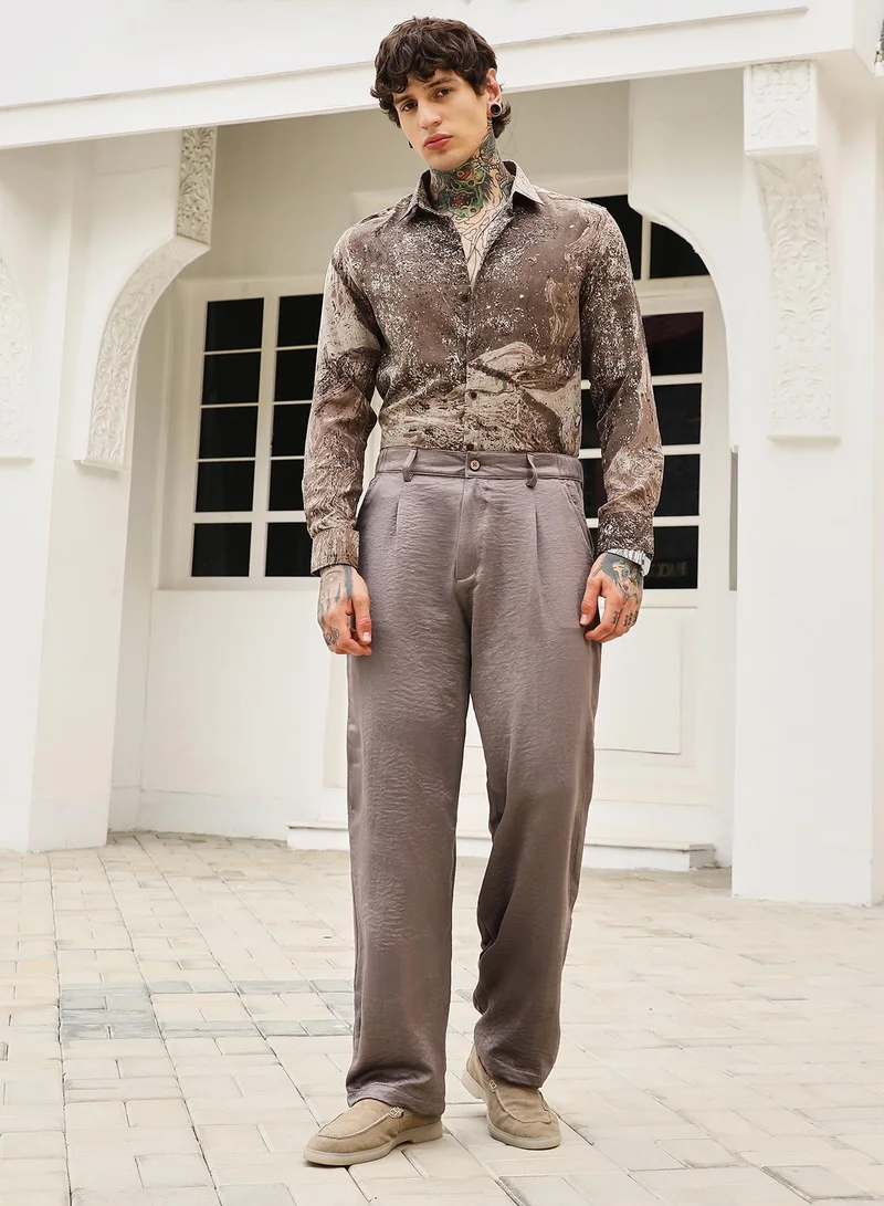 CAHOOT  Lightweight - Creased-Pleated Straight Trousers for Men | Best Price UAE