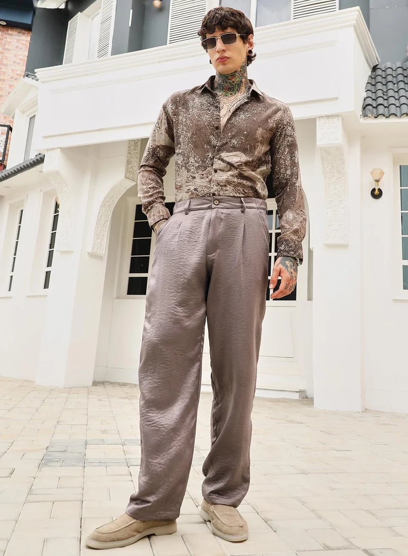 CAHOOT  Lightweight - Creased-Pleated Straight Trousers for Men | Best Price UAE