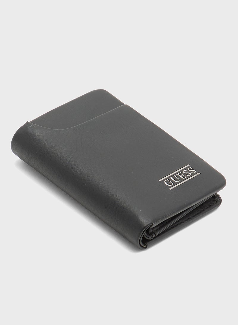 محفظة مدريد الكاجوال ثنائية الطي مع حامل بطاقات