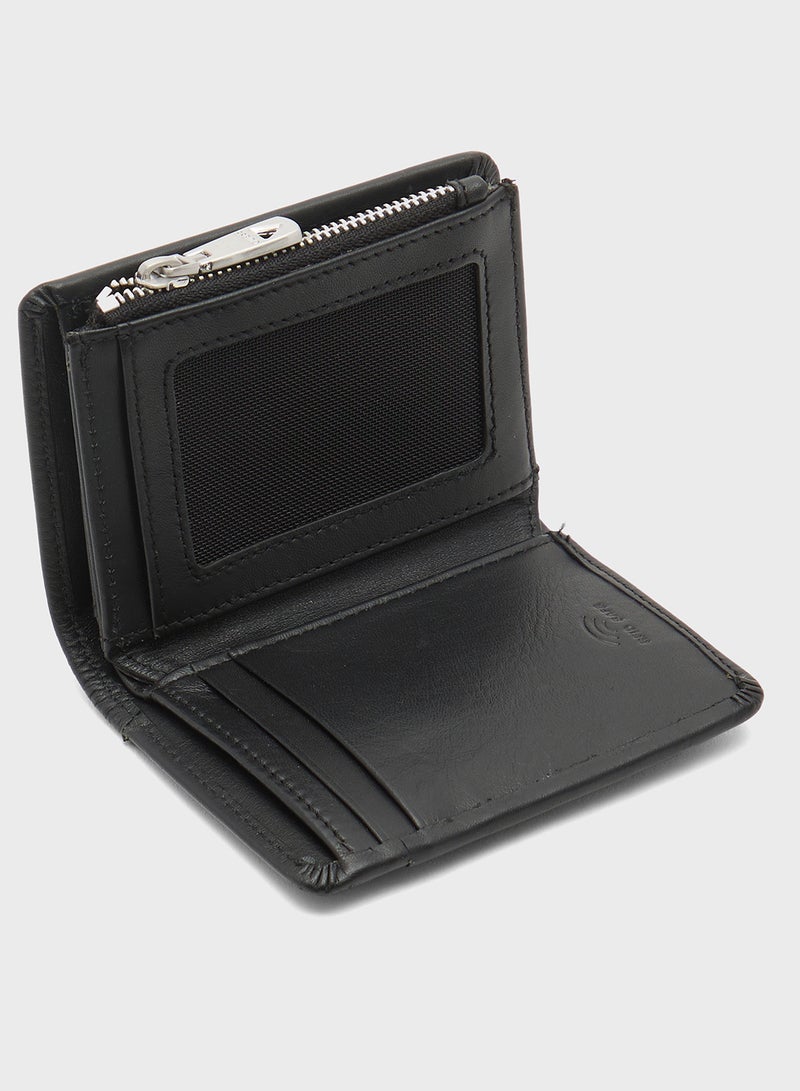 محفظة مدريد الكاجوال ثنائية الطي مع حامل بطاقات