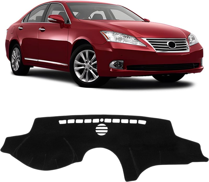 FIILINES Custom Fit for Dashboard Cover Lexus ES ES240 ES350 2007 2008 2009 2010 2011 2012 Lexus ES Accessories Suede Dash Cover Mat Sunshade Anti-Slip Pad Carpet Protector - Image 1