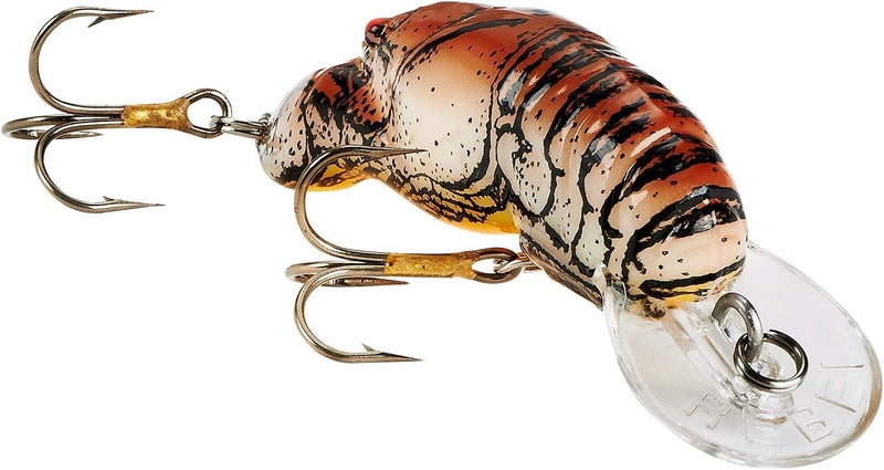 Rebel Teeny Wee Crawfish Fishing Lure - Ditch (Brown) - Image 2