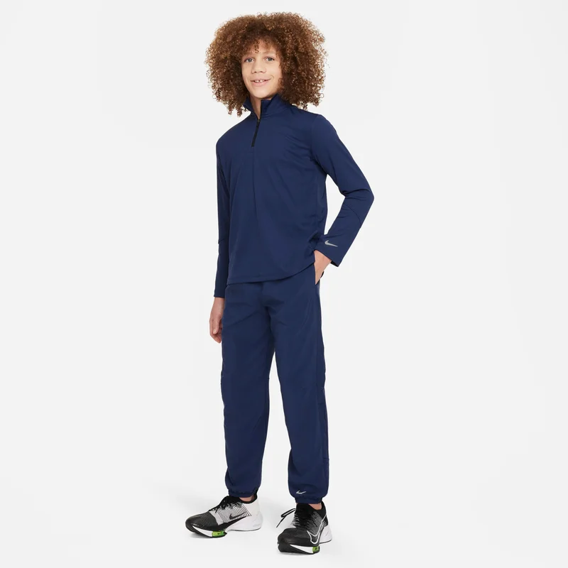 Nike Kids' Dri-FIT UV Long-Sleeve 1/2-Zip Top Multi