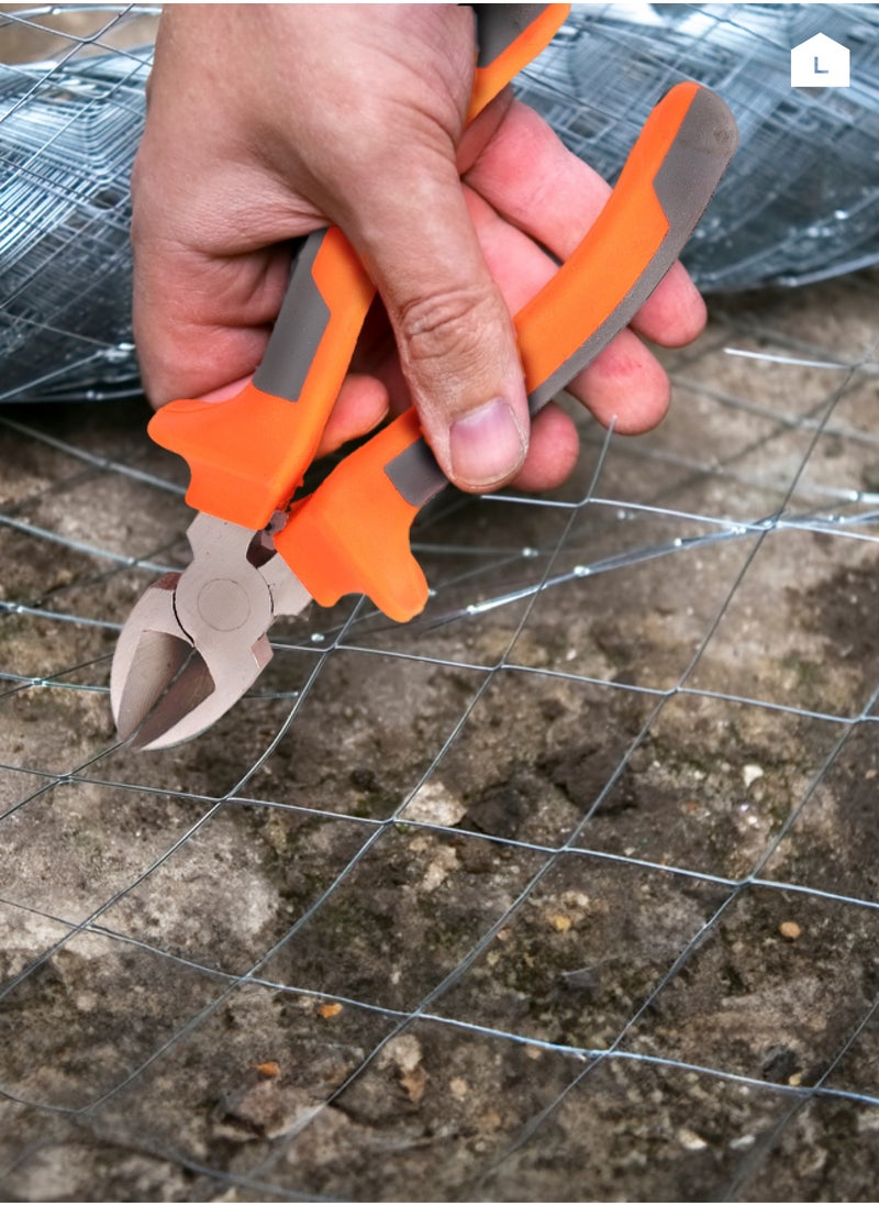 LAWAZIM - Cutter Plier - Wire Cutting Tool with Sharp Edge and Rubber Grip Handle for Precision Cutting and Electrical Work - Ideal for Repairs, DIY Projects, and Professional Use - Image 1